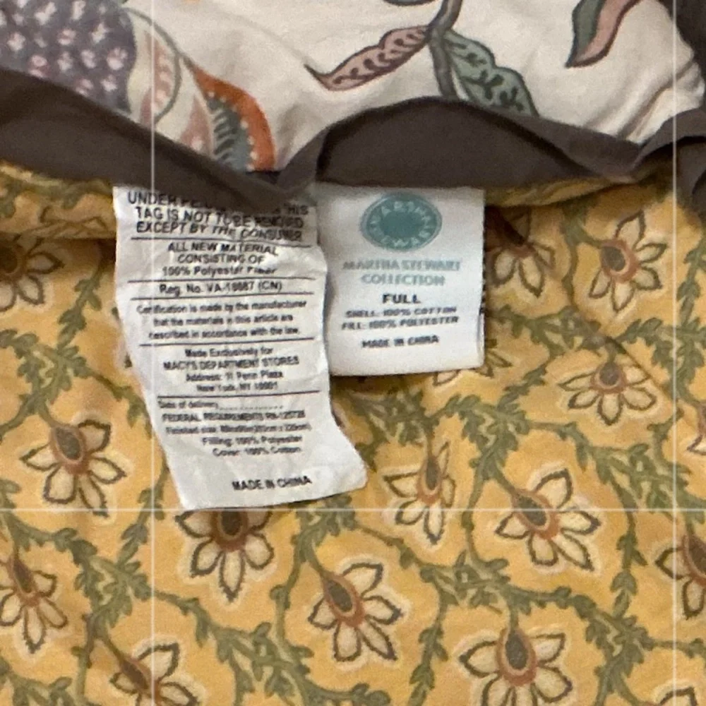 Martha Stewart Heavy Cotton Bedspread